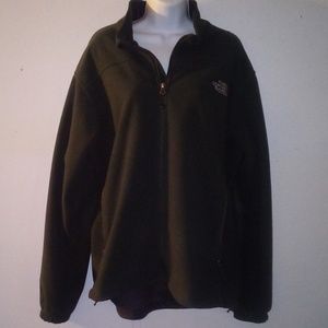 Men's North Face Windwall Jacket XL Gray/Green